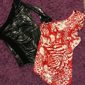 Bundle of one strap blouses